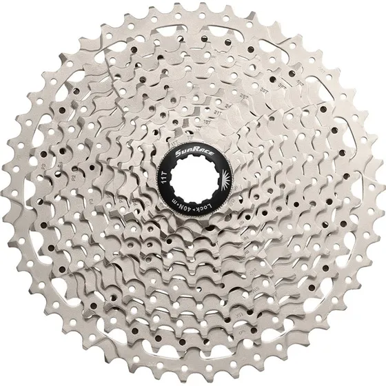 Sunrace CSMS8 11-speed MTB-kassette 11-46T Metallic Sølv