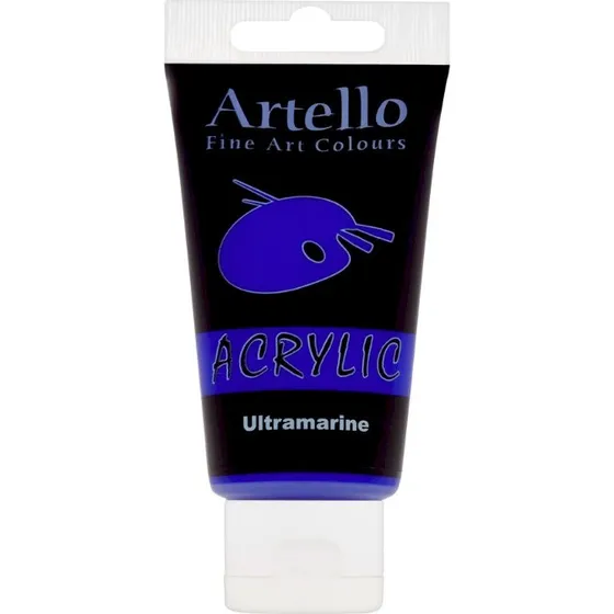 Artello Acrylic Akrylmaling - Ultramarine Blå - 75 ml