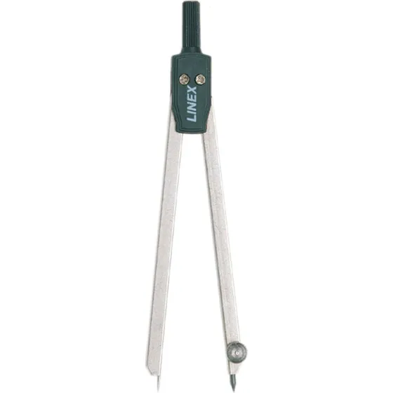 Linex Passer skole 12 cm i stål med etui