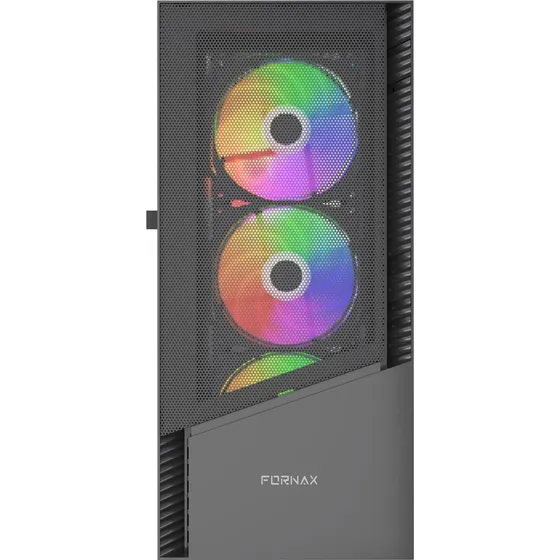 Gembird Fornax 4300 ATX Mid Tower Gaming Kabinet - Sort