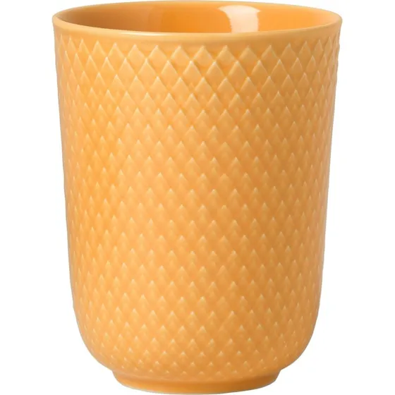 Lyngby Porceln Rhombe Color krus 33 cl  Gul