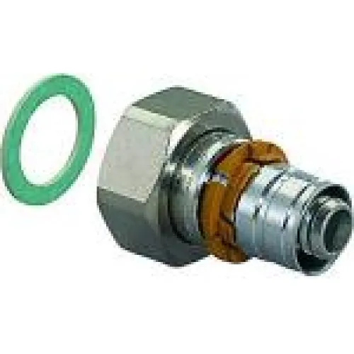 Uponor S-Press PLUS kobling 25 mm x 3/4" med omløber