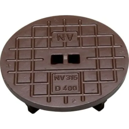 NV 315 mm dæksel, 40 t, GG (uden pakning og lås)