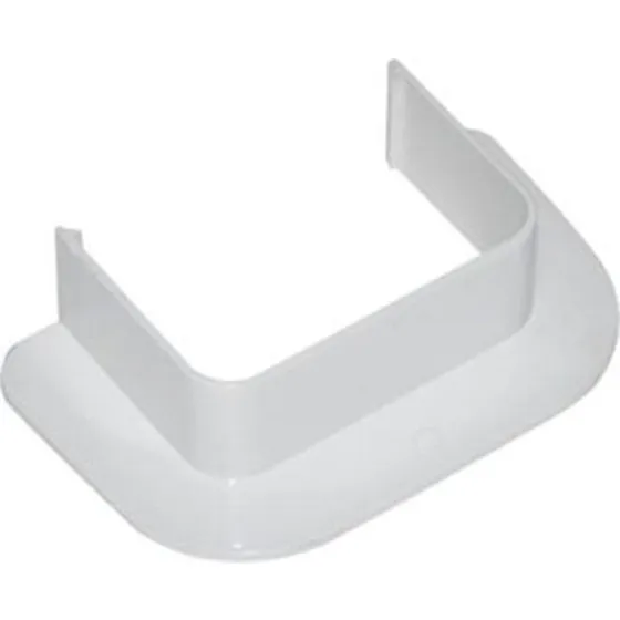Qsantec KC-murafslutning 77x54 mm - Hvid