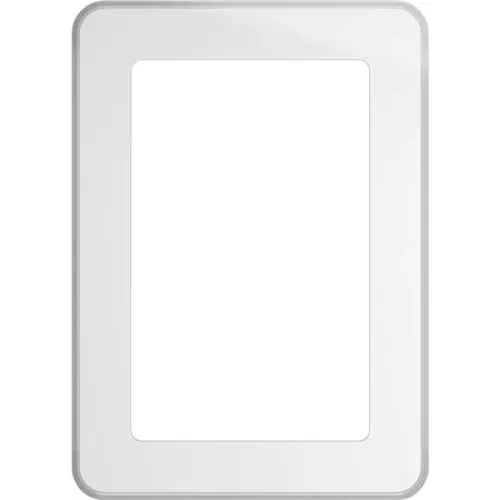 LK Fuga Choice Ramme 1 1/2m Transparent