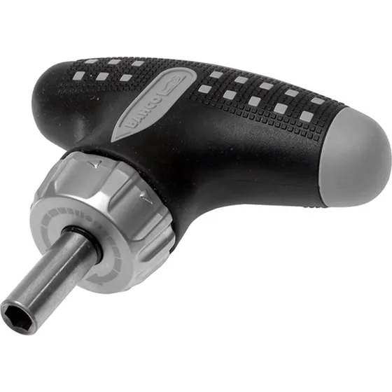 Bahco T-greb skraldeskruetrækker 1/4" magnetisk