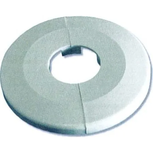 Plastroset 2-delt hvid Ø85 mm til 1/2" rør