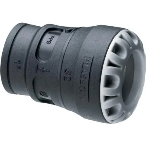 Plasson Push-In Lige Overgang 25 mm x 3/4" Muffe