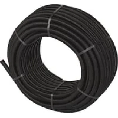 Uponor Sort tomrør 25/20 mm, 50 meter