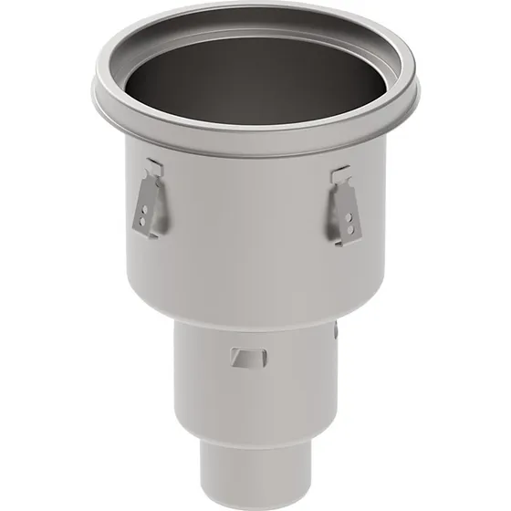 Blücher Hygienicpro Høj Industrigulvafløb Ø305mm - Ø110mm Udløb