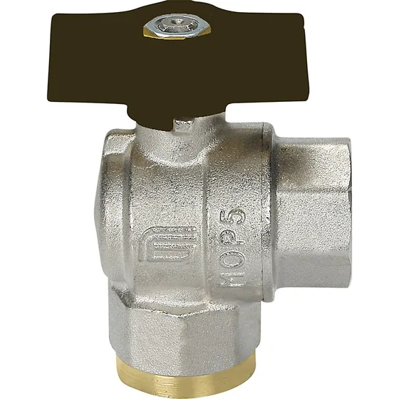 Mercury vinkel kuglhane 1/2'' muffe/muffe med T-greb