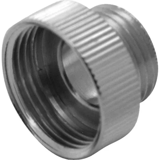 Overgangsmuffe 3/4'' x 1/2'' i krom
