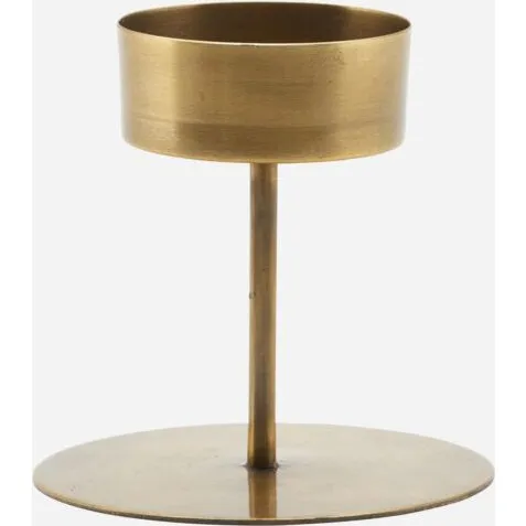 House Doctor Anit fyrfadsstage 10 cm, antik messing