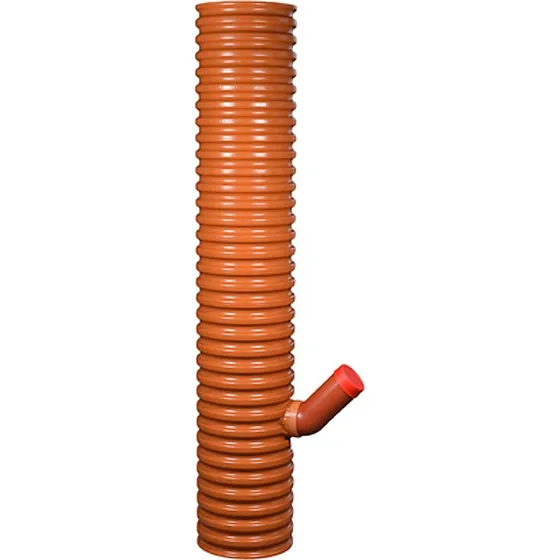 Wavin PVC rendestensbrønd 425/160x1750mm med vandlås og sandfang