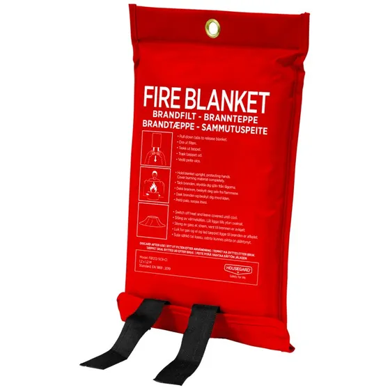 Housegard Brandtæppe 120x120 cm – silikonebelagt