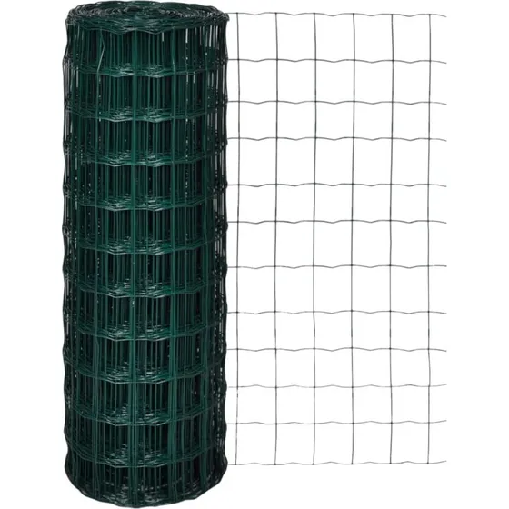 Eurohegn 25 x 1,7 m PVC-belagt stl, grn