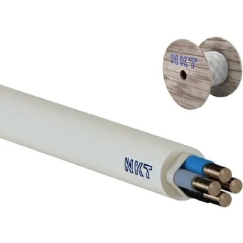 NKT NOIKLX 90° DCA 4x16 Installationskabel, Lysegrå Tr500