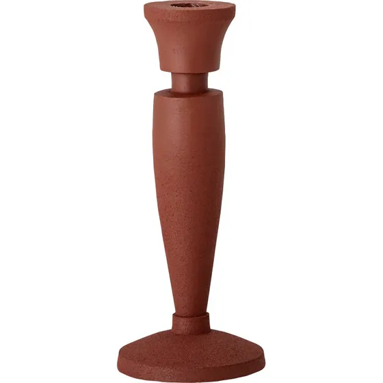 Bloomingville Isel lysestage, brun aluminium 21 cm