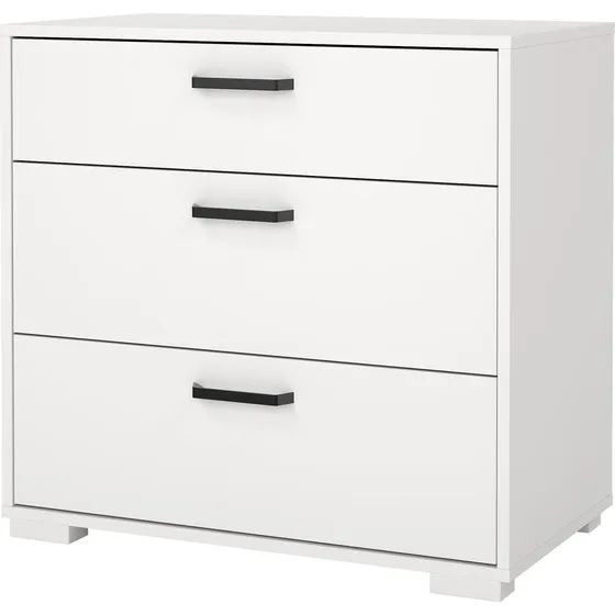 Vesterholm Sofia Kommode - Hvid - 3 skuffer - 70x40x67 cm