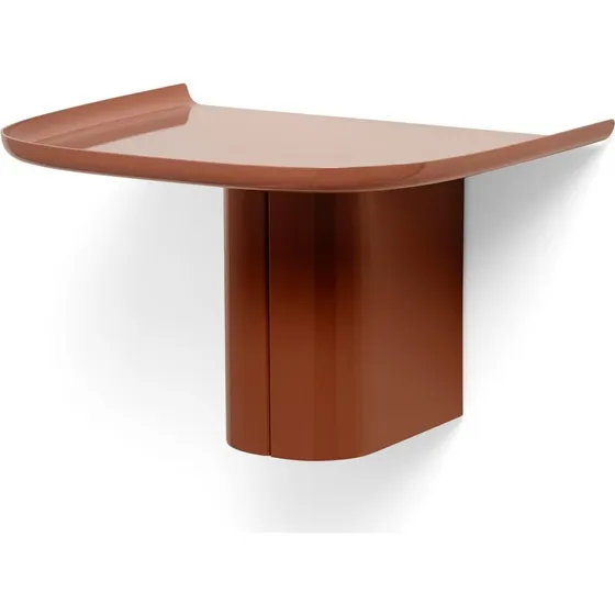 HAY Korpus Hylde med krog, Brick Red, 35x29x21.5 cm