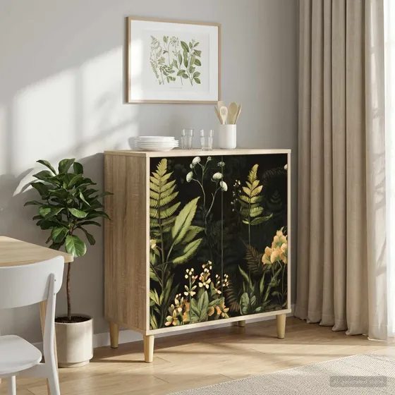 vidaXL Sideboard RHENEN Sonoma-eg 69 x 33 x 75 cm