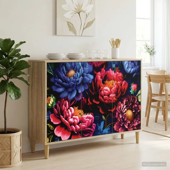 vidaXL Sideboard KIEL Sonoma-eg 102 x 33 x 75 cm