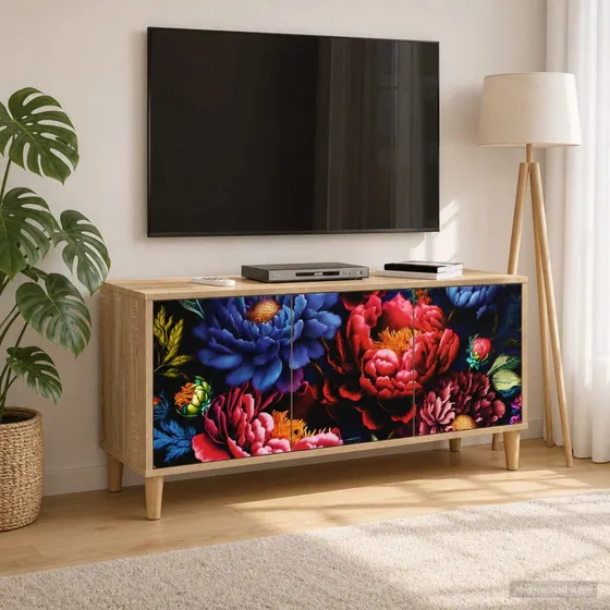 vidaXL TV-skab KIEL 102x33x50 cm Sonoma-eg