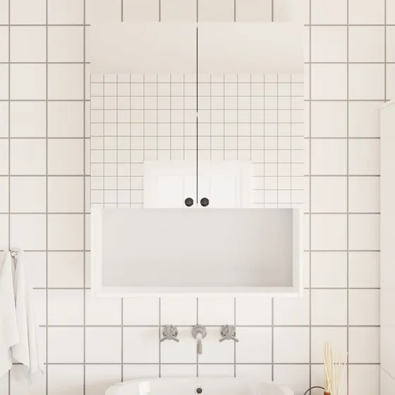 vidaXL Spejlfolie 2 stk. 60x150 cm - Selvklæbende PET