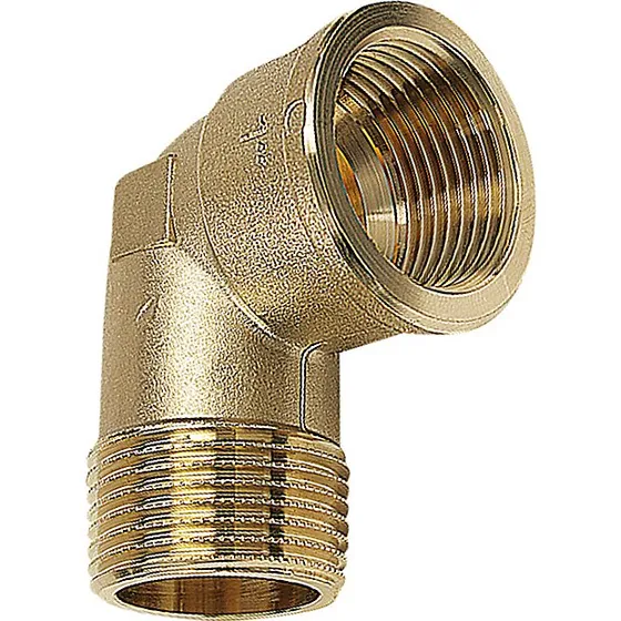PURAFIT Vinkel 1/2'' muffe/nippel 90° i blyfri siliciumbronze