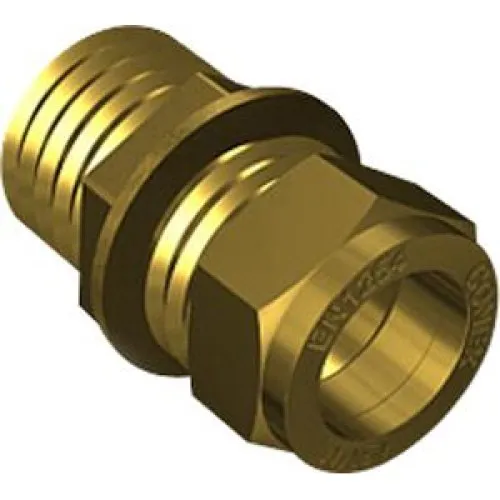 IBP Overgang 3/8" til 15 mm kompression med nippel