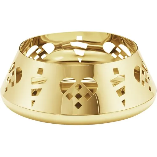 Georg Jensen CC 2025 bloklysestage – 18 kt. forgyldt