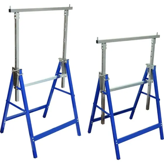 Metal geder 2-pak, hjdejusterbar 81130 cm