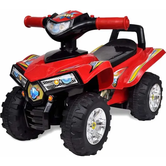Brne firhjulet motorcykel med lyd og lys, rd