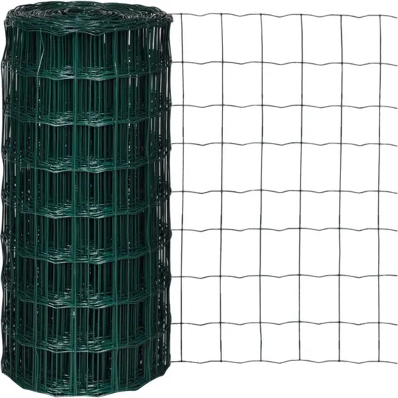 Eurohegn 10 x 0,8 m PVC-belagte stl (grn)