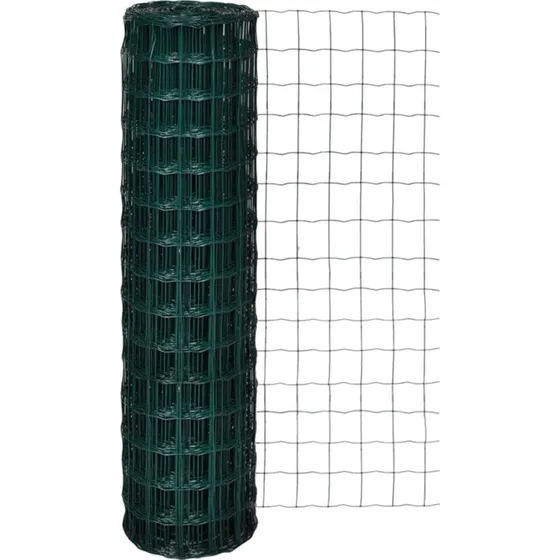 Eurohegn 10 x 1,5 m PVC-belagt stl, grnt