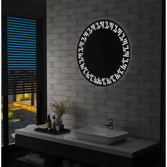 Badevrelsesspejl LED 80 cm  IP44 energibesparende