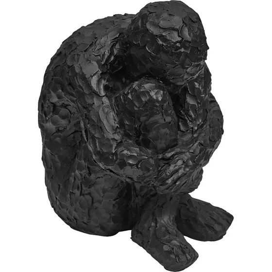 CASA Living Figur Tristan, polyresin 17 cm, sort