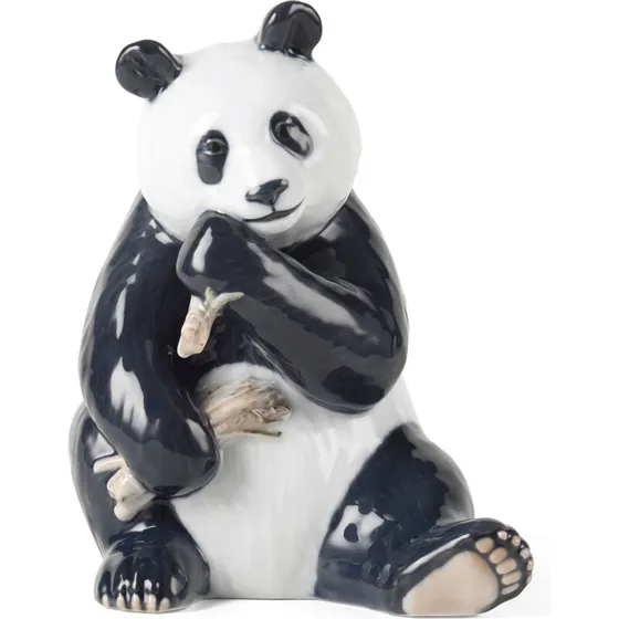 Royal Copenhagen Spisende Panda 18 cm