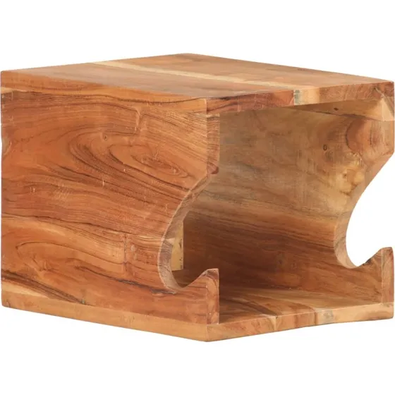 Cykelophng til vg i massivt akacietr 35x25x25 cm