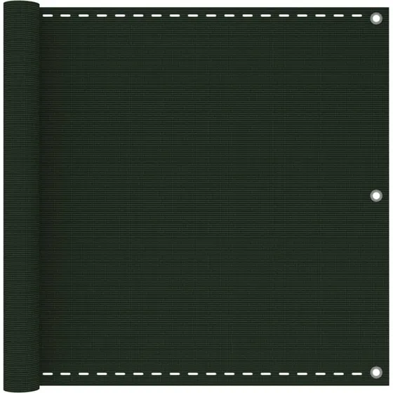 Altanafskrmning HDPE 90x400 cm  mrkegrn