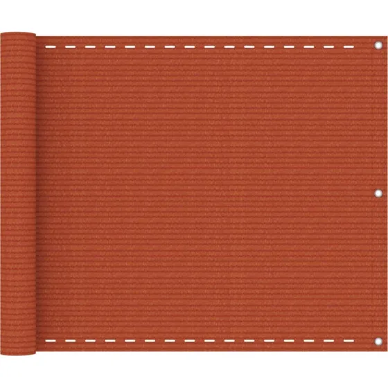 Altanafskærmning 75x500 cm HDPE - Orange