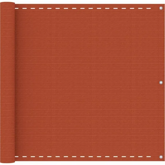 Altanafskærmning 90x500 cm HDPE - Orange