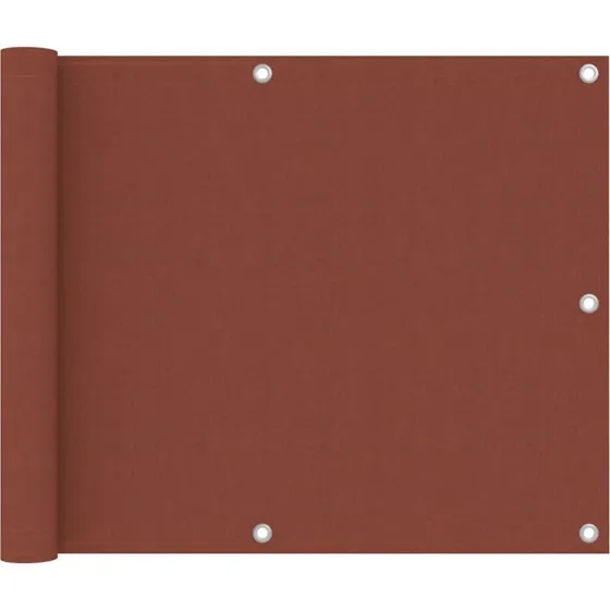 Altanafskrmning 75500 cm terrakotta (PUoxford)