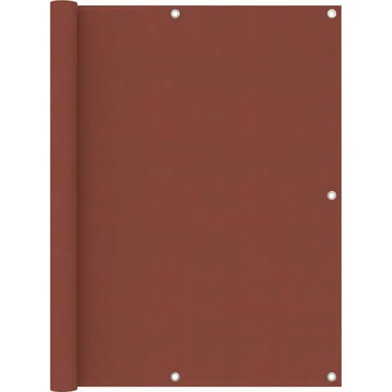 Altanafskærmning 120x600 cm i PU-belagt oxford - Terrakotta