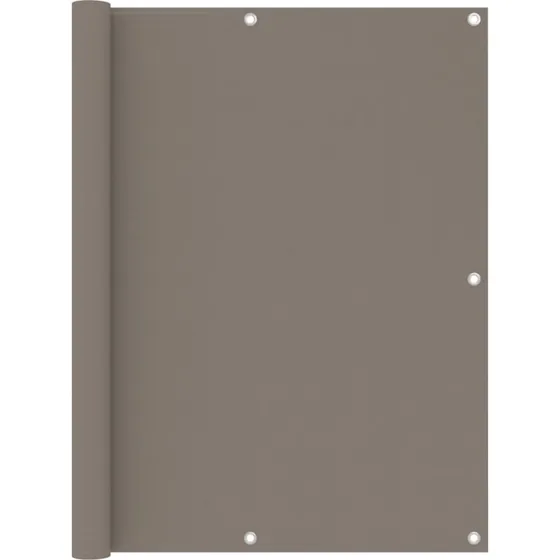 Altanafskrmning 120x400 cm PU-belagt oxfordstof, grbrun