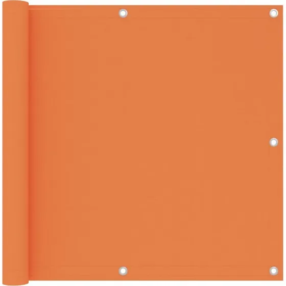 Altanafskærmning 90x500 cm i PU-belagt oxford (orange)