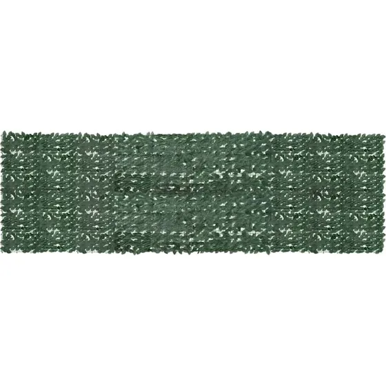 Altanafskrmning 500x150 cm  mrkegrnne blade