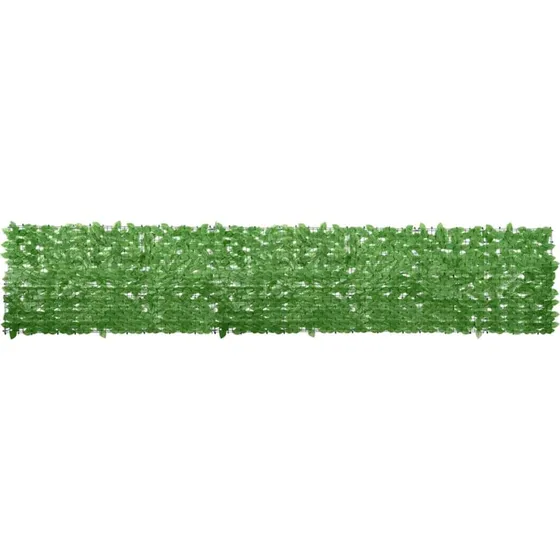 Altanafskrmning 400x75 cm - grnne blade