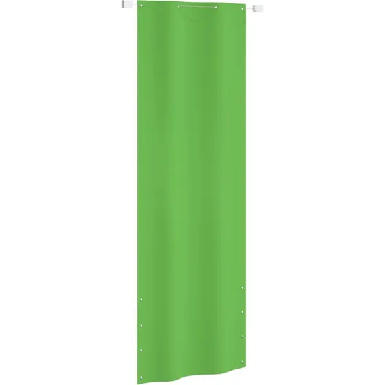Altanafskrmning Oxfordstof 80x240 cm - lysegrn