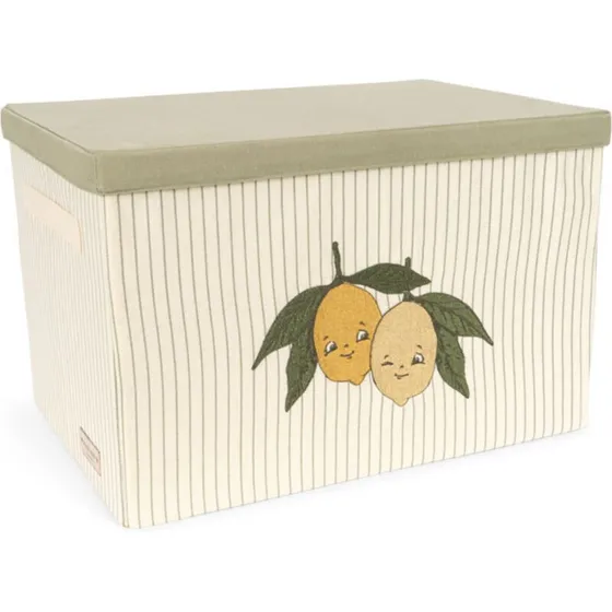 Konges Sløjd Big Storage Basket Lemon - Large